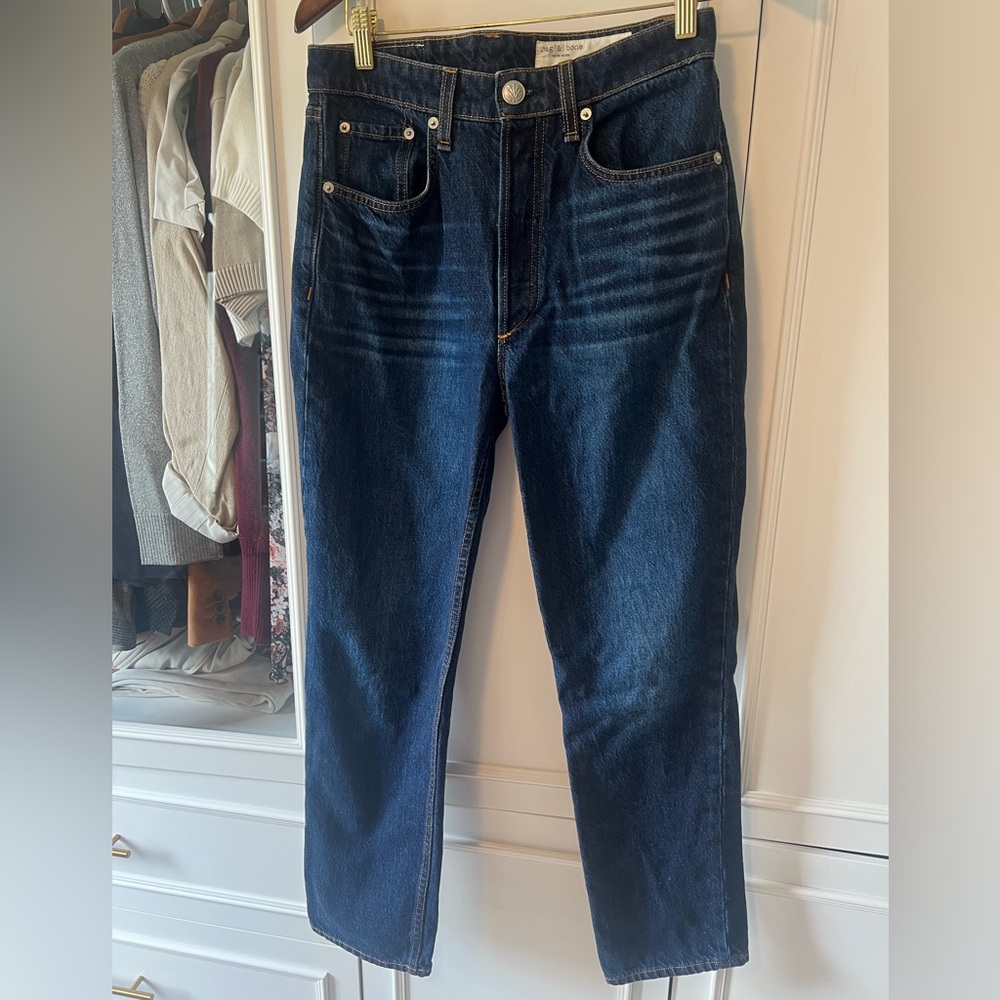 rag & bone Nina high rise ankle cigarette jeans